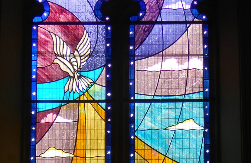 Stained Glass Memorial Window 