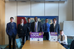 Kwasi and Brooklands College Students in Parliament